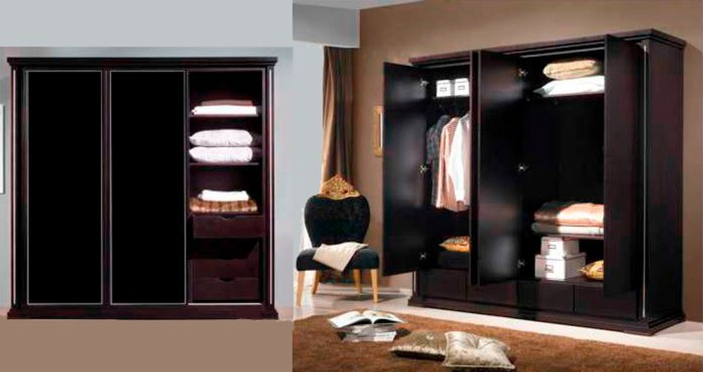 Шкаф-купе Safira 326PV Wengue IDC