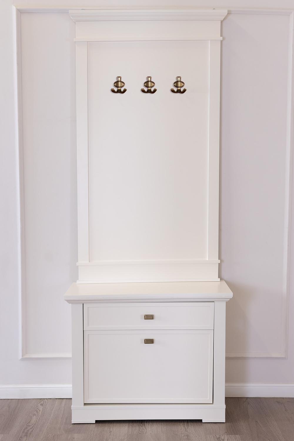 Вешалка настенная 2040 Слоновая кость Валенсия