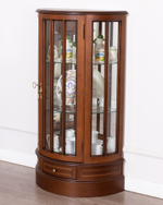 Витрина низкая 7 Nogal Claro IDC