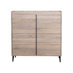Комод на ножках Line 100 Roble/Antracita Koala Beds