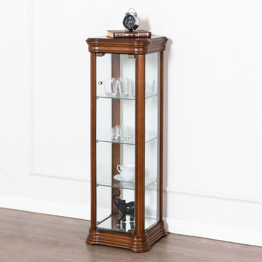 Витрина низкая 75 Nogal Claro IDC