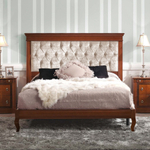 Кровать с основанием 811.450.BL.160 160х200 Nogal/Fiesole 3 Panamar