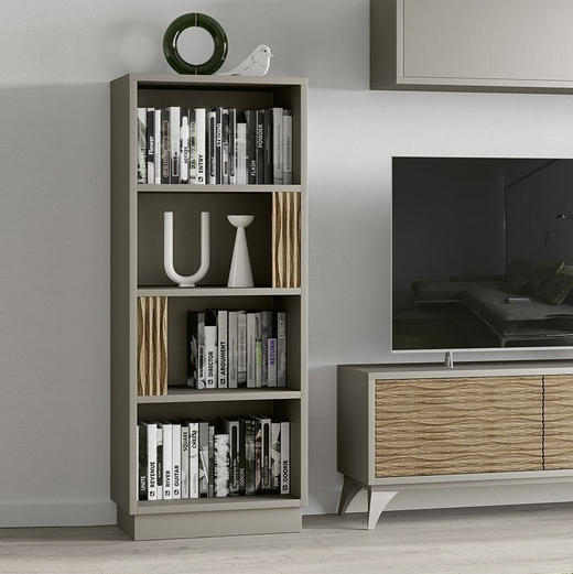 Библиотека Nora 3029.5 Platino/Tilo Disemobel