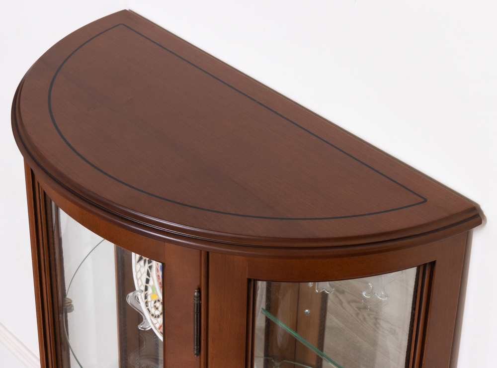 Витрина низкая 10 Nogal Claro IDC