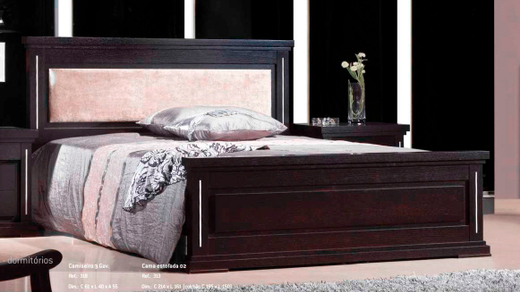 Кровать Safira 313 Wengue IDC