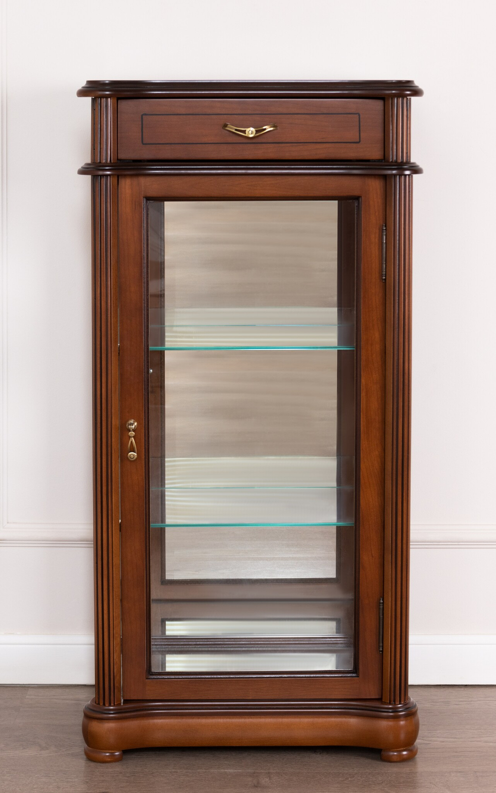 Витрина низкая 34 Nogal Claro IDC