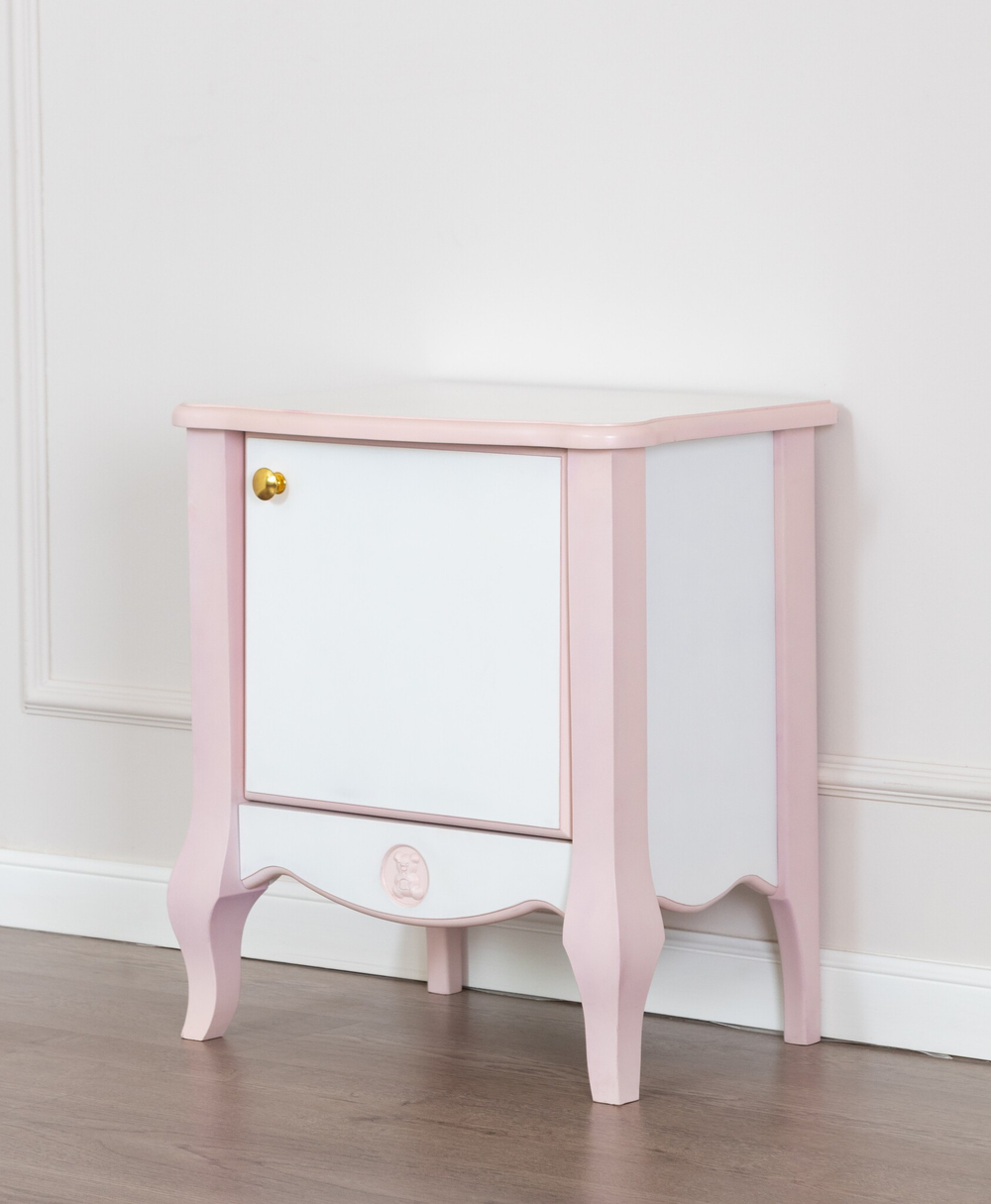 Прикроватная тумба Светло-розовый Атриум
