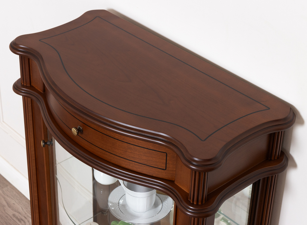 Витрина низкая 12 Nogal Claro IDC