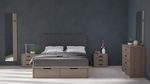 Кровать Drawer/Dreams 160*200 Roble Contorno/Monolith 97 Serie 3 - Koala Beds