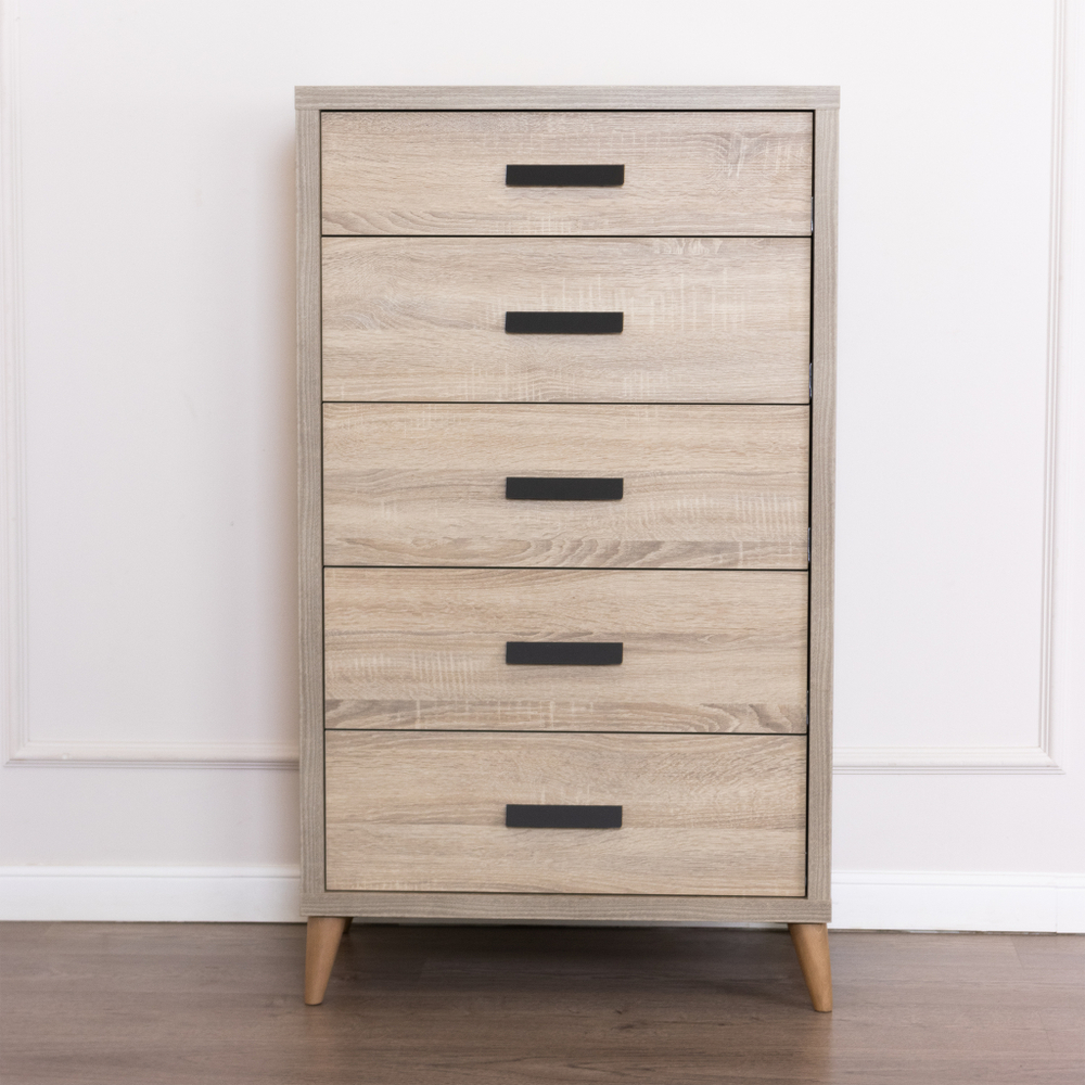 Комод на ножках Kubik 070 Roble/Nature Koala Beds