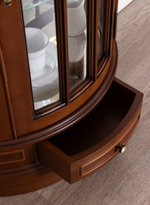 Витрина низкая 7 Nogal Claro IDC