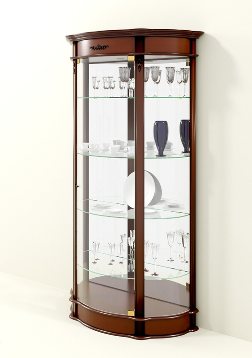 Витрина 1702 Орех Атриум Правая