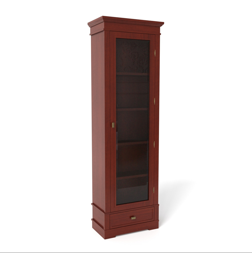 Книжный шкаф 2009 Орех Валенсия Правый