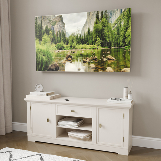 Тумба ТВ 2006 Слоновая кость Валенсия