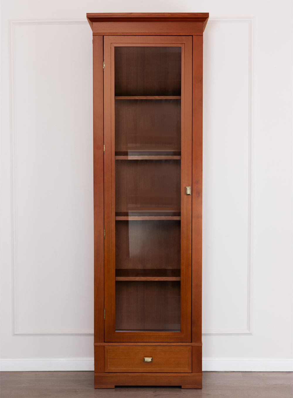 Книжный шкаф 2009 Вишня Валенсия Левый