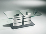 Журнальный стол со стеклянной столешницей Hasse