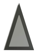 Зеркало Nora 681 Grafito Disemobel