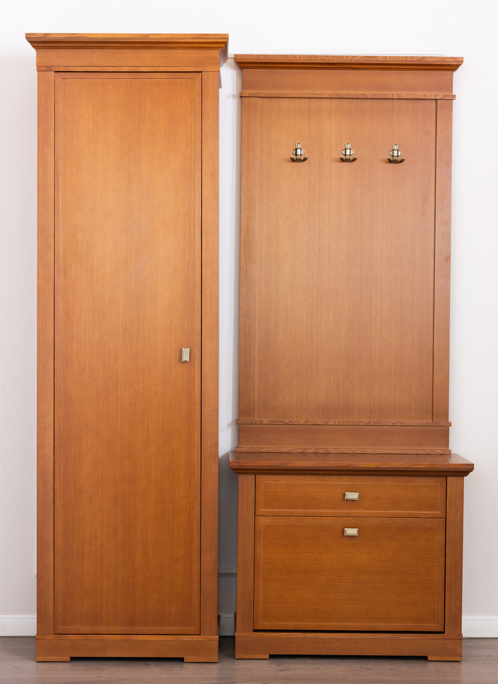 Шкаф в прихожую 2010 Вишня Валенсия Левый