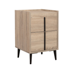 Прикроватная тумба Line 040 Roble/Antracita Koala Beds