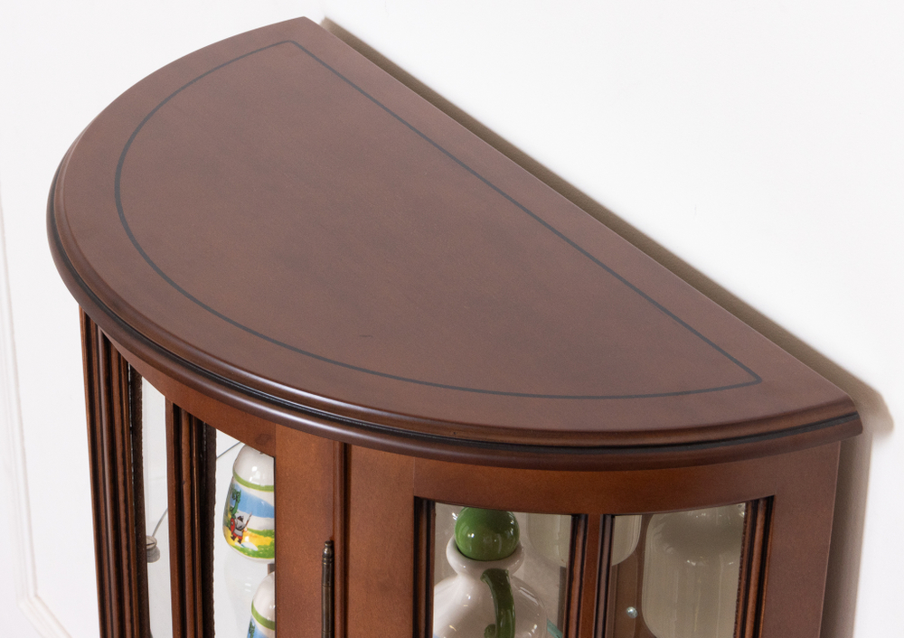 Витрина низкая 8 Nogal Claro IDC