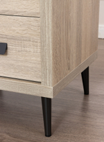 Прикроватная тумба Kubik 040 Roble/Antracita Koala Beds