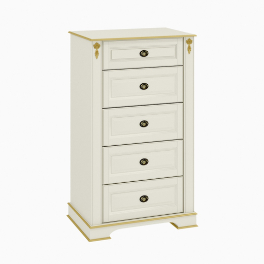 Комод 1389.01 Слоновая кость с золотом Атриум