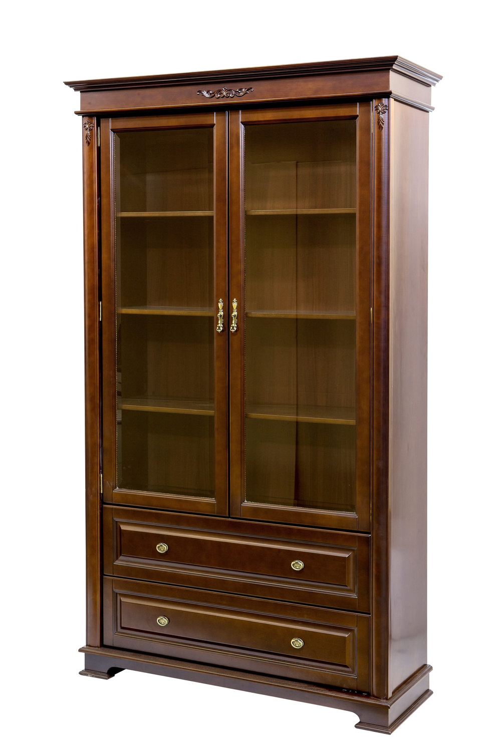 Книжный шкаф M1307.01 Орех Атриум