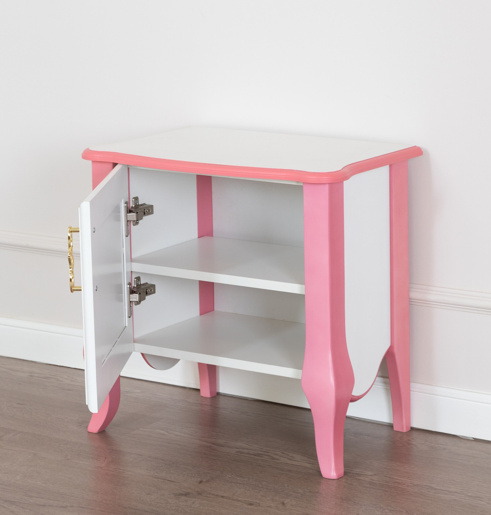 Прикроватная тумба Розовый Атриум