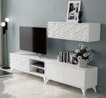 Тумба ТВ Nora 3015.7 Blanco Disemobel
