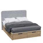Кровать Drawer/Dreams 160*200 Roble Contorno/Rino 93 Serie 1 - Koala Beds