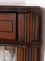 Витрина угловая 65 Nogal Claro IDC